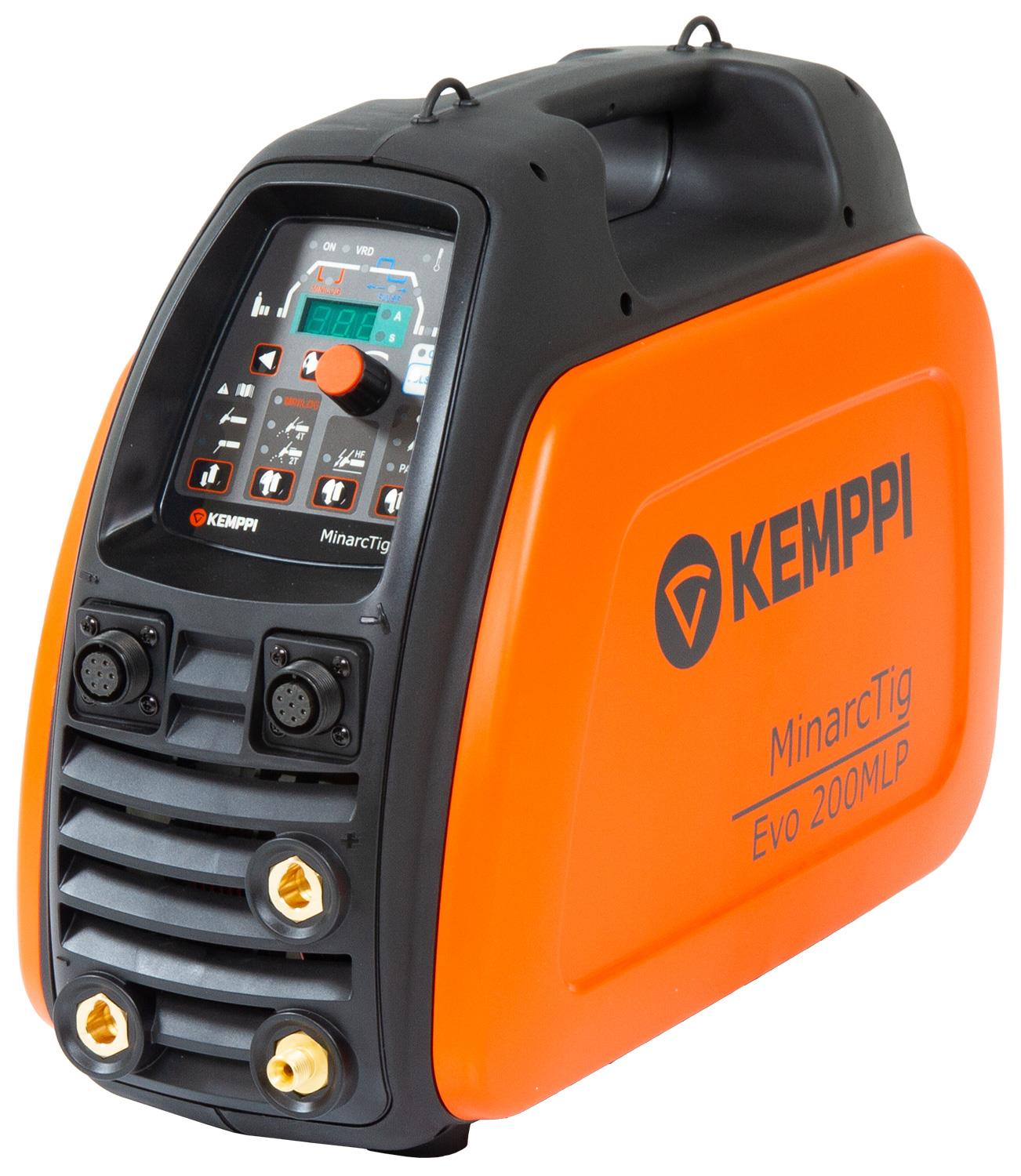 Minarctig200EvoMLP  Kemppi MinarcTig Evo 200 MLP with Pulse Ready to Weld Package, includes TIG Torch & Earth Cable - 230v, CE